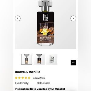 Dua - Booze & Vanille 10ml spray